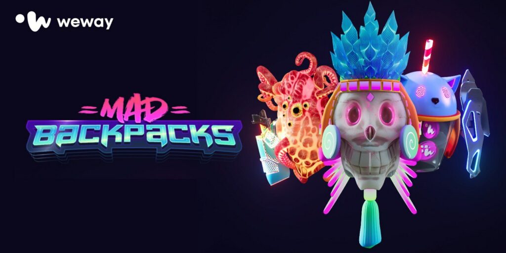 WeWay 新上线 Mad Backpacks (疯狂背包)—   最新的赚取NFT 游戏