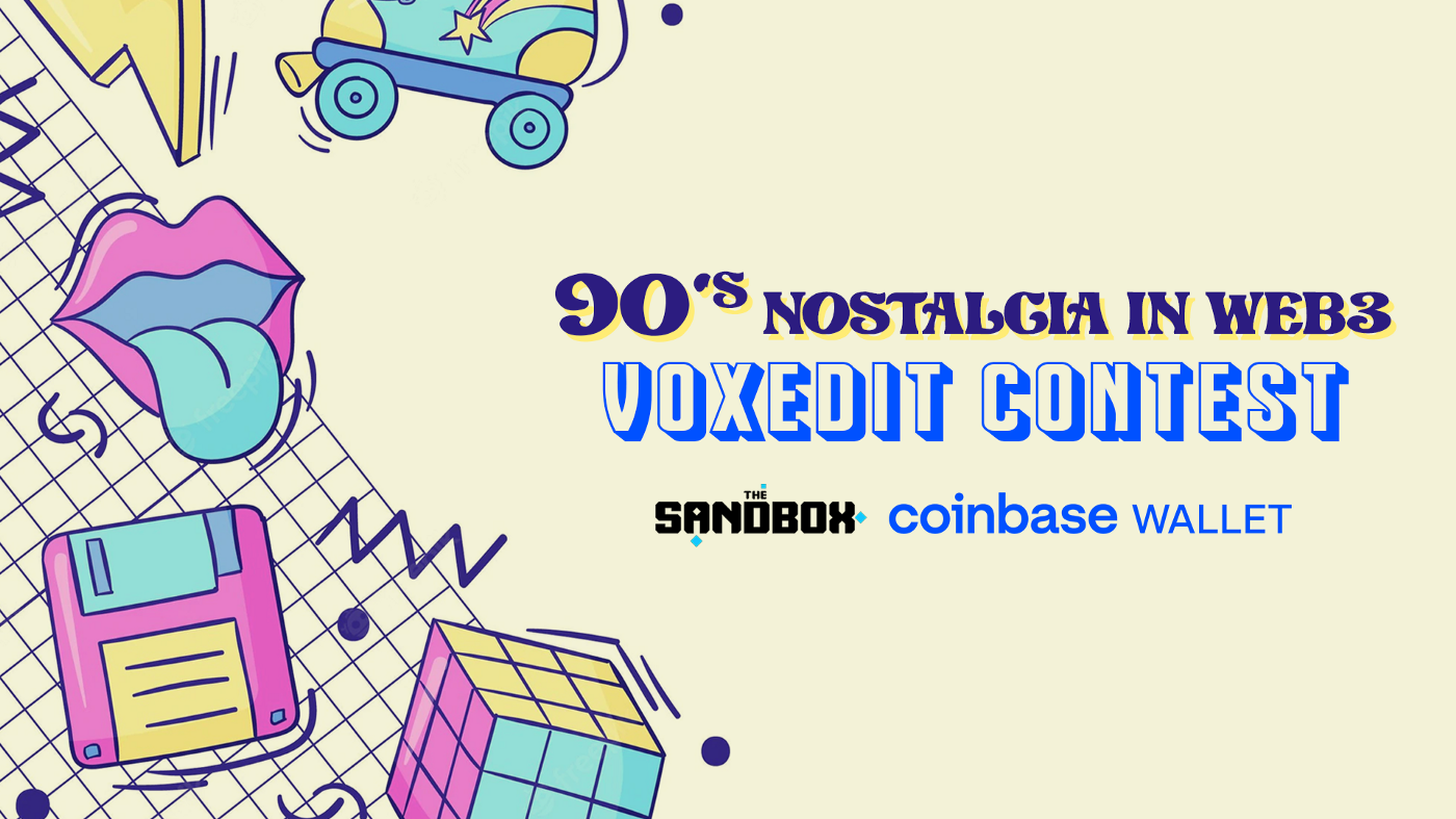 VoxEdit 主题创作大赛：将 90 年代的复古元素带入 Web3