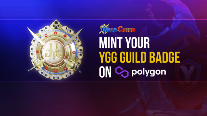 YGG Polygon 公会徽章来啦，快来 Mint 吧！