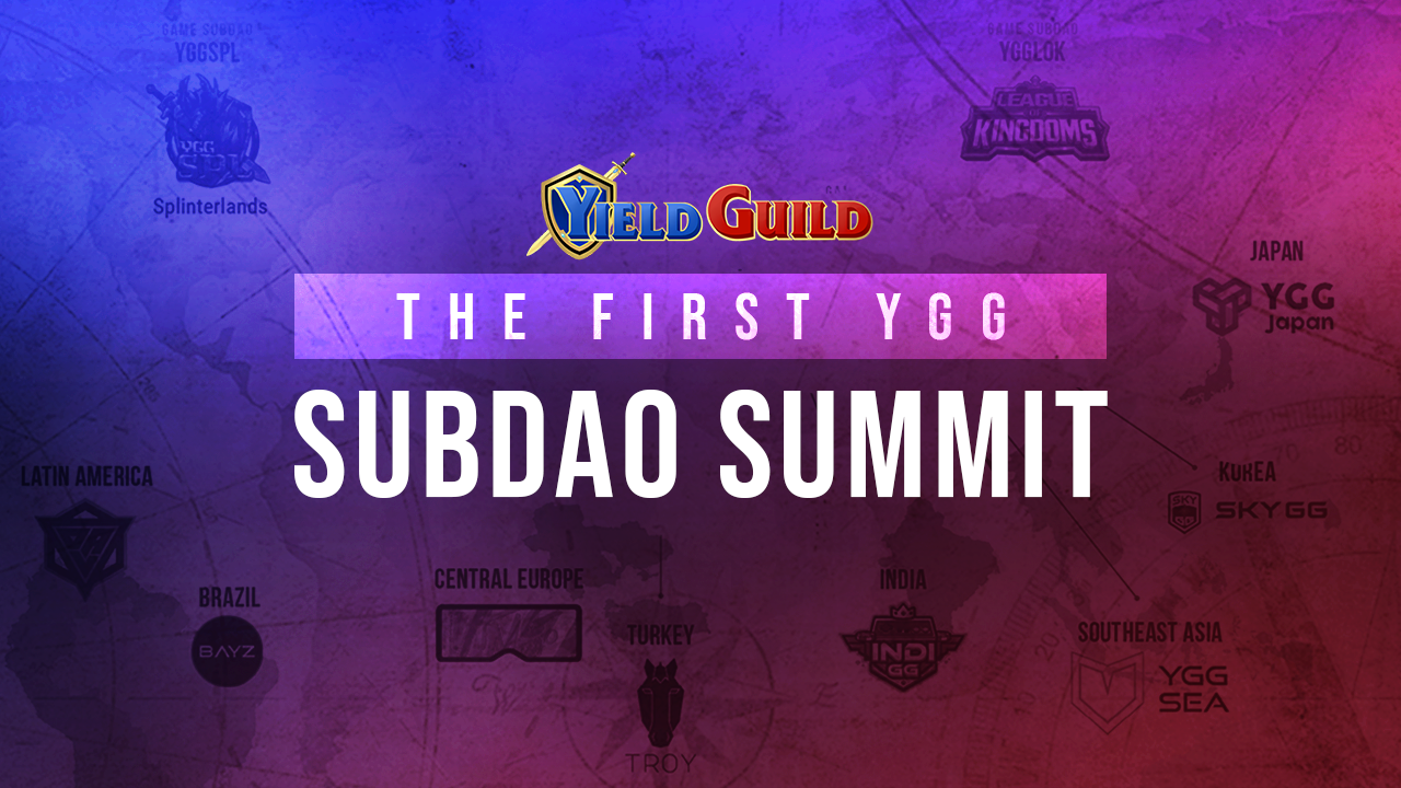 Yield Guild Games 成功举办首届 SubDAO 峰会