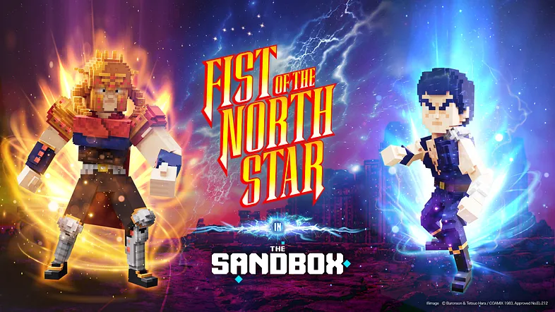 《北斗神拳》和 The Sandbox 合作开发 「世纪末之地」