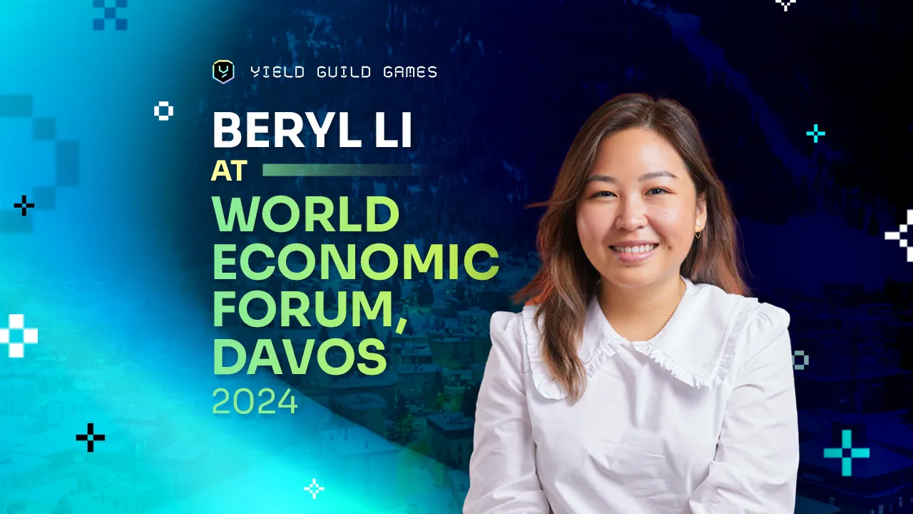 重返达沃斯！YGG 联合创始人 Beryl Li 参加世界经济论坛 2024 年年会
