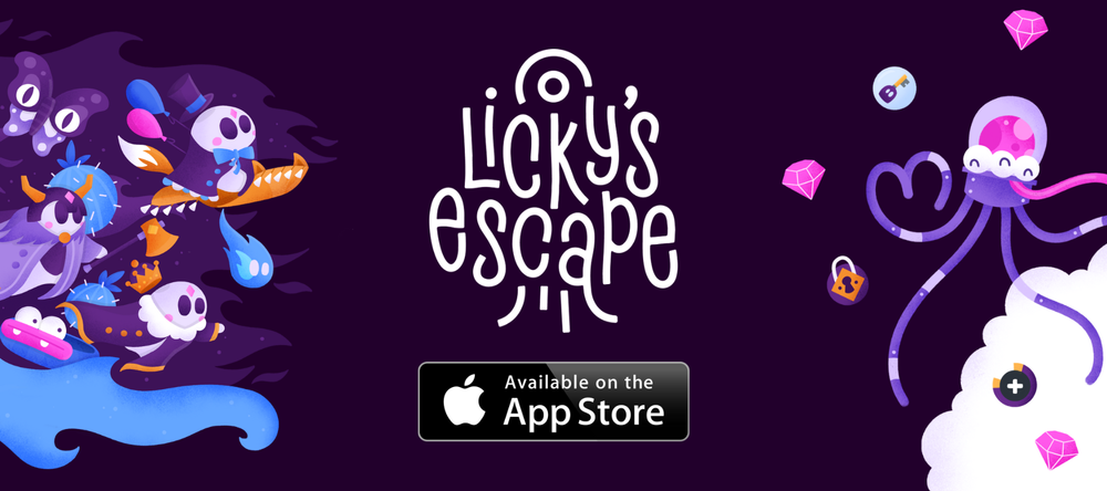 Licky's Escape 现已在苹果应用商店上线！