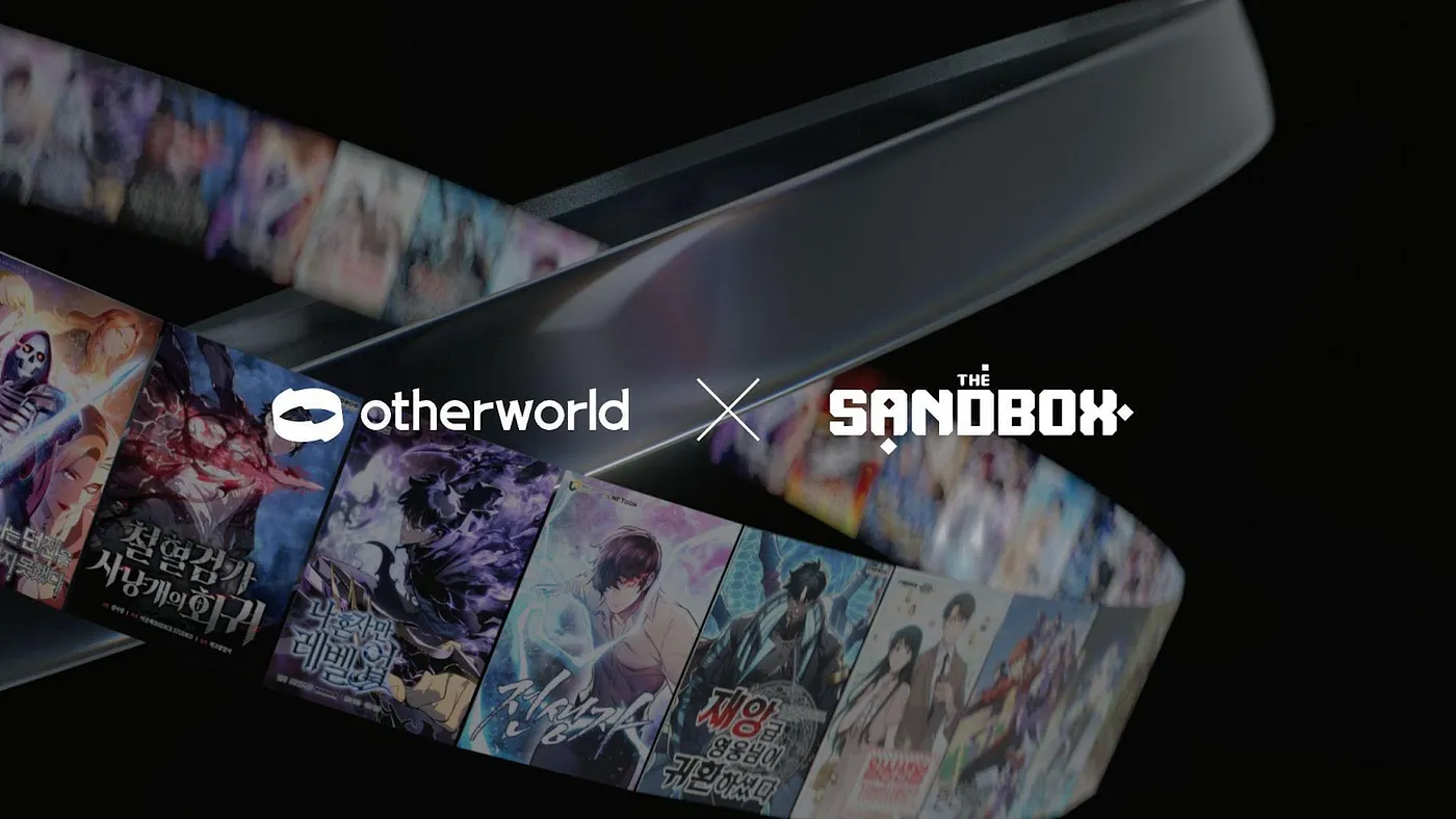 The Sandbox 与 Otherworld 合作推出元宇宙网络漫画中心